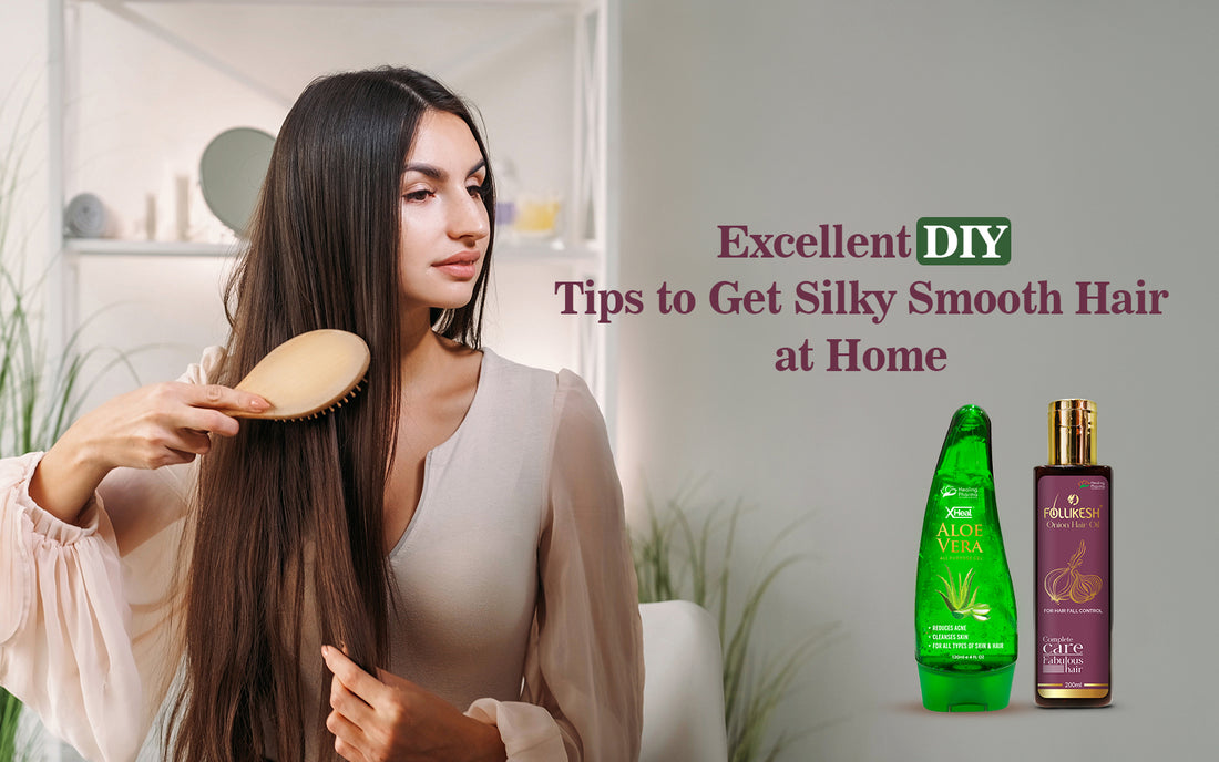 Get Silky Smooth Hair at Home