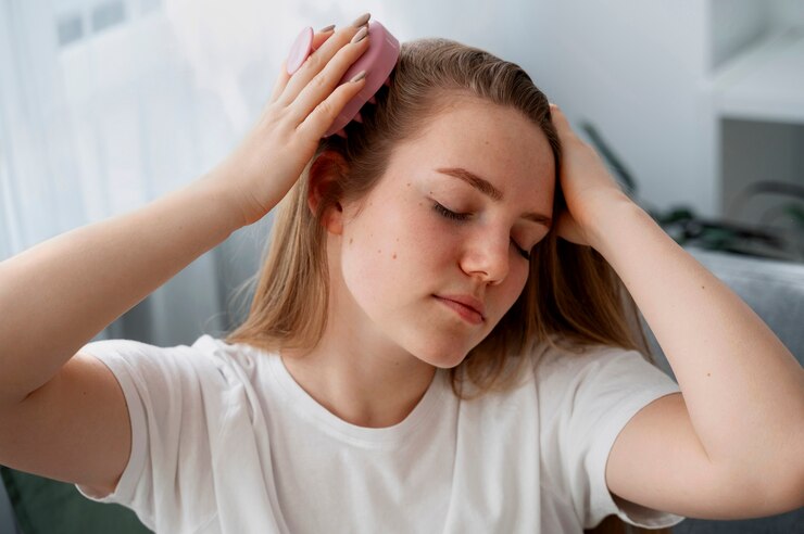 Getting itchy pimples on scalp