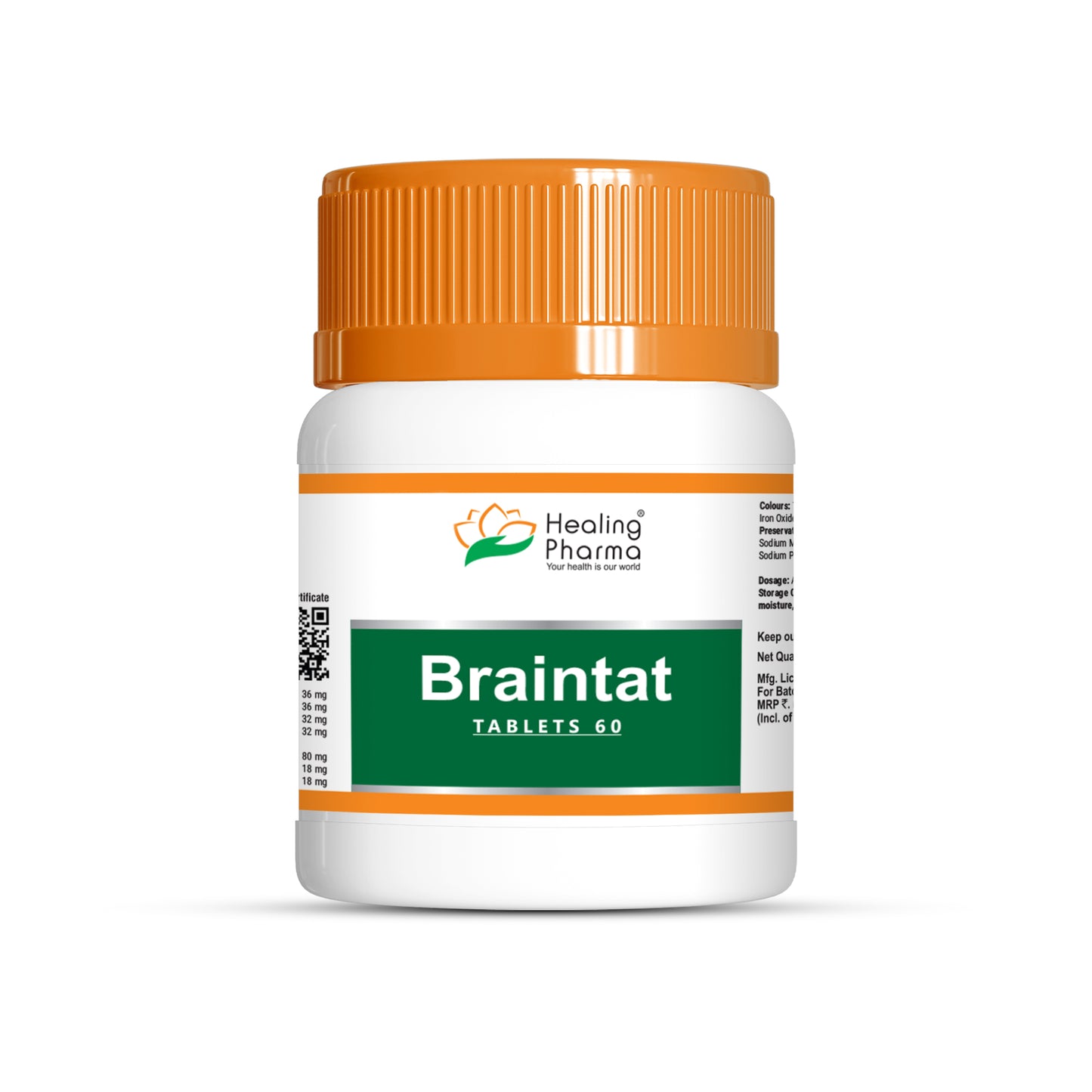 Healing Braintat Herbal Tablets