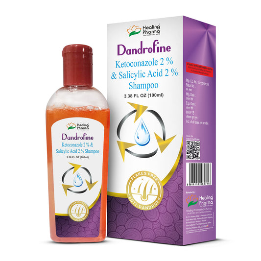 Healing Pharma Dandrofine – Anti Dandruff Shampoo