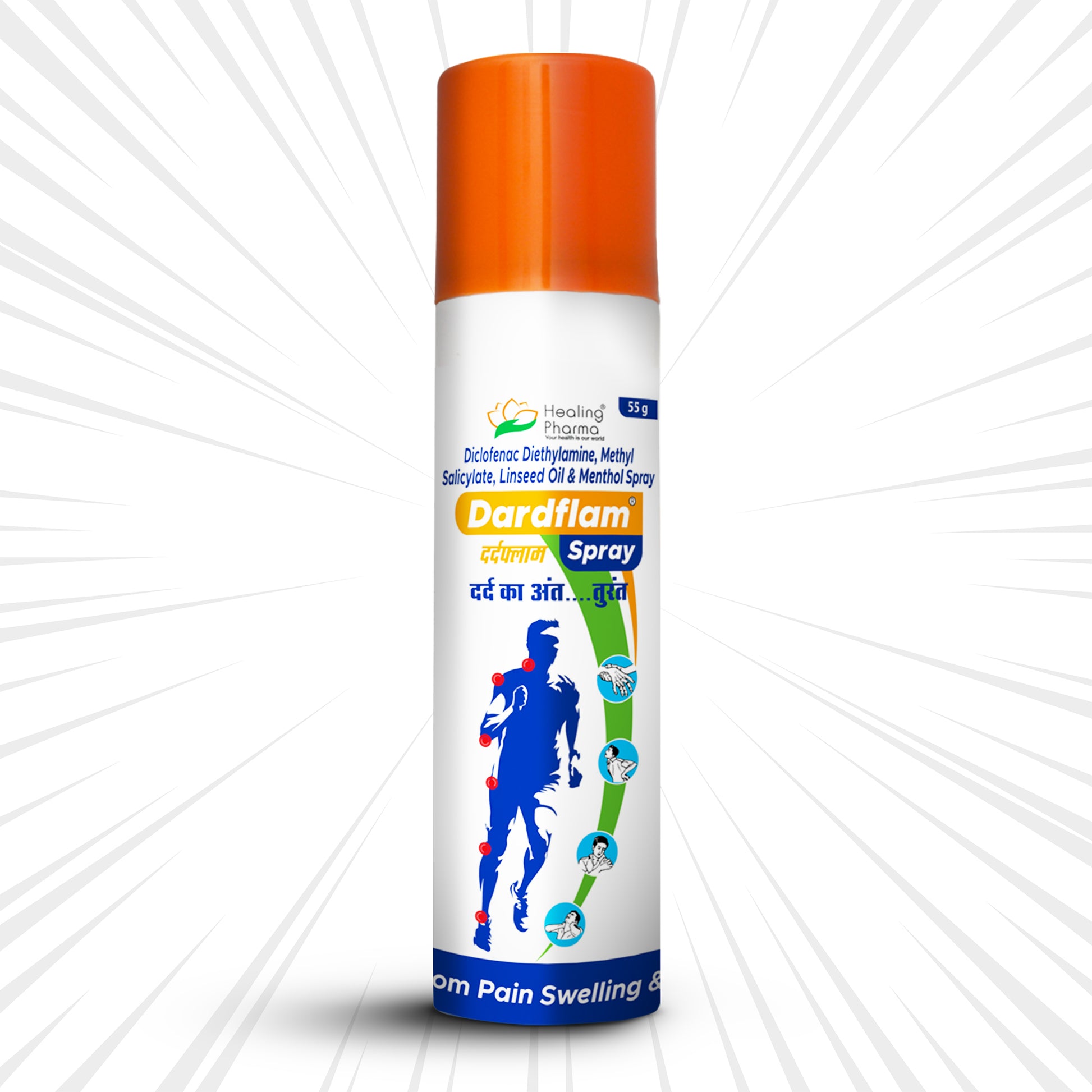 Dardflam Pain Relief Spray