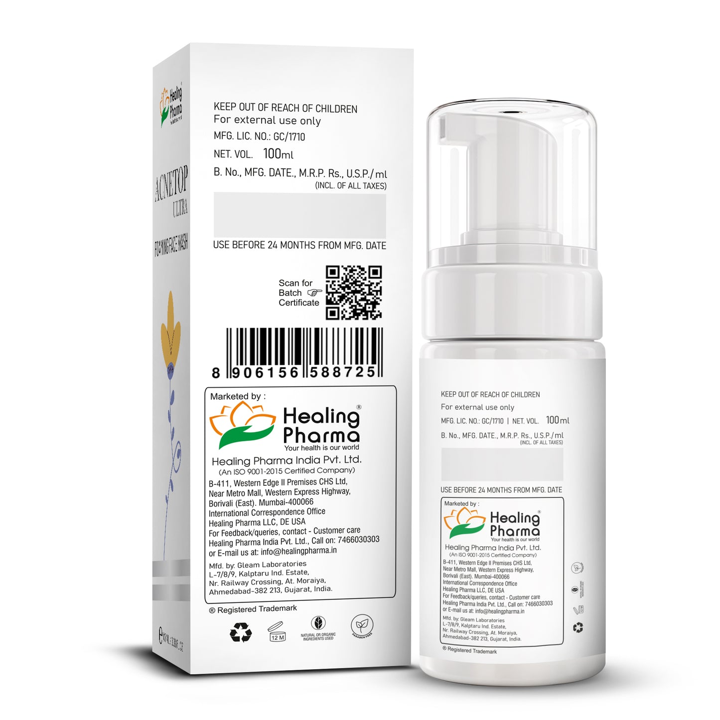 Buy Niacinamide and Salicyclic Acid Ultra Foaming Face Wash