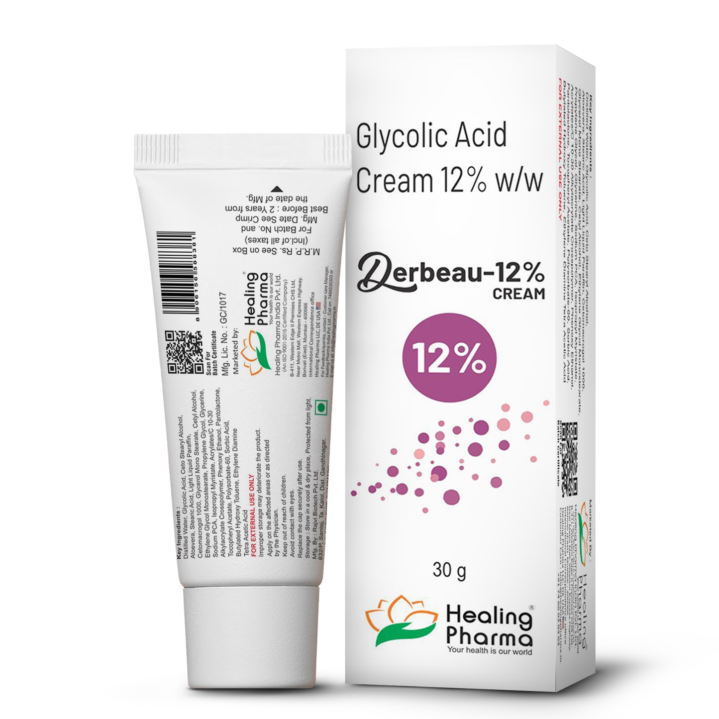 derbeu glycolic acid 12%